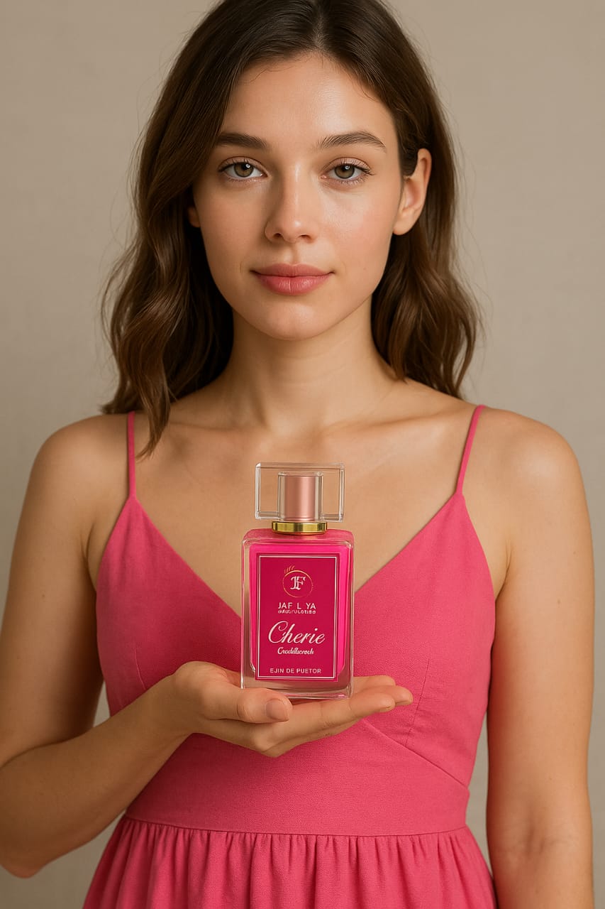 Pink Rose Cherie Perfume – Inspired by Versace Bright Crystal – Soft Floral for Women | Jafiliya Fragrances
