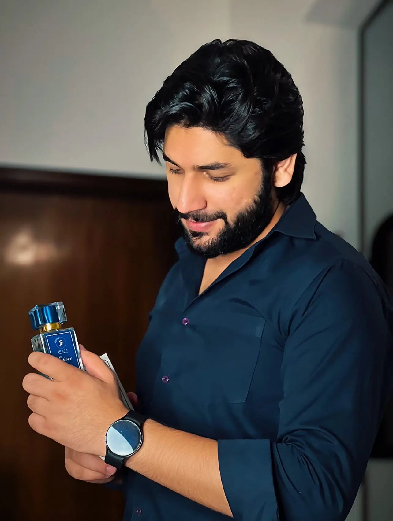 Best men's perfume in Pakistan - long lasting and masculine fragrance
Top selling men’s perfume online Pakistan - woody and fresh scent
Affordable men’s perfume with strong and bold aroma
Luxury perfume for men in Pakistan - inspired by designer brands
Long lasting perfume for men - perfect for daily and formal wear
Branded men’s perfume in Pakistan - original and imported fragrance
Men’s fragrance with spicy and musky notes - 50ml bottle
Elegant men’s perfume - ideal gift for him in Pakistan