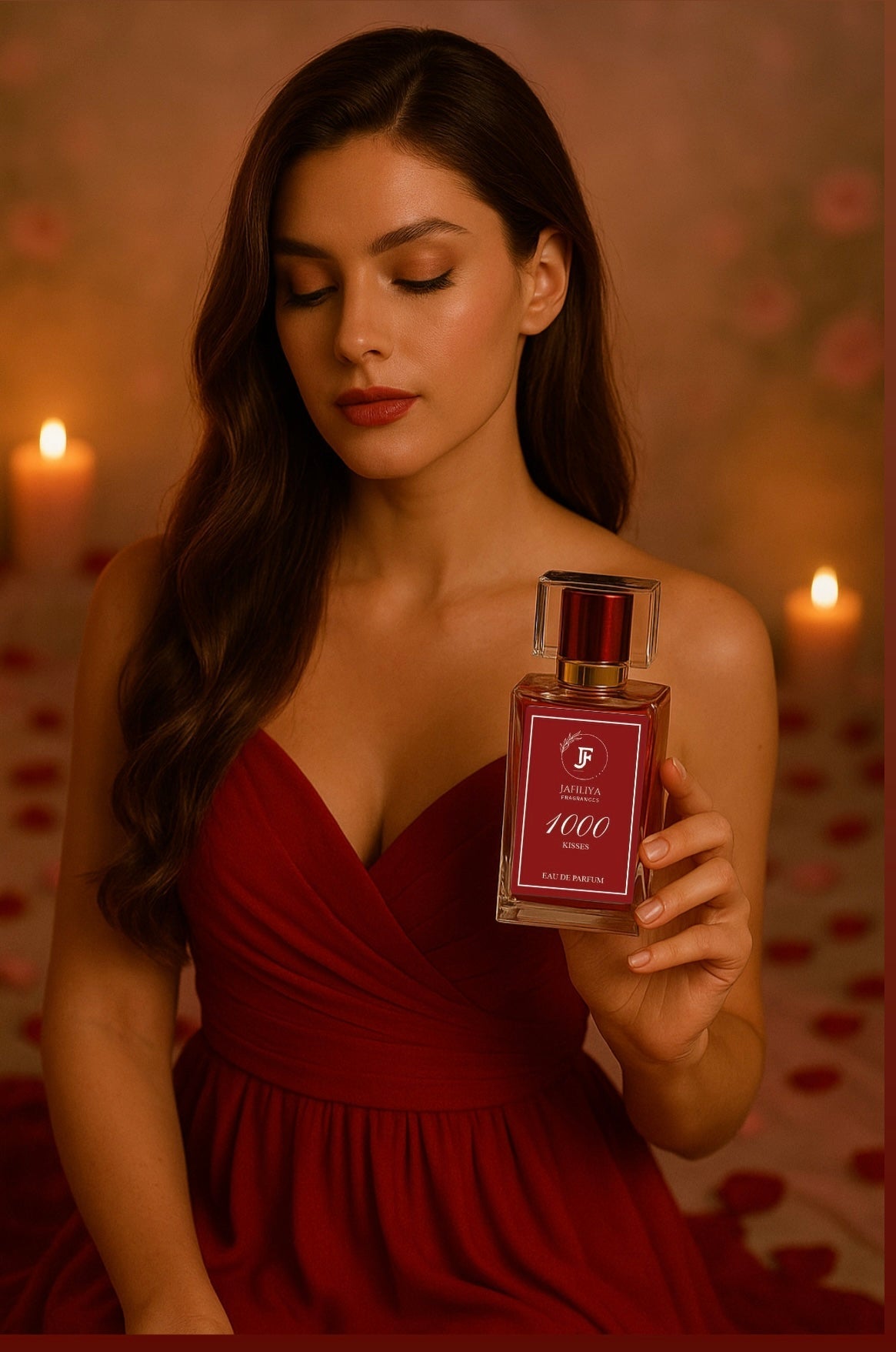 1000 Kisses Perfume – Romantic Feminine Fragrance – Perfect Gift for Her | Jafiliya Fragrances