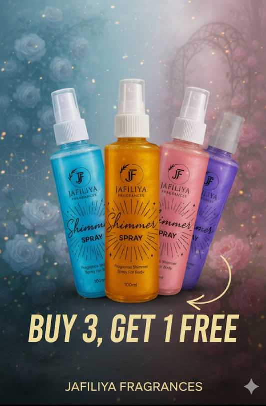 Bundle & Save: 4-Pack Ultimate Shimmer Mist Collection (Buy 3, Get 1 FREE!)