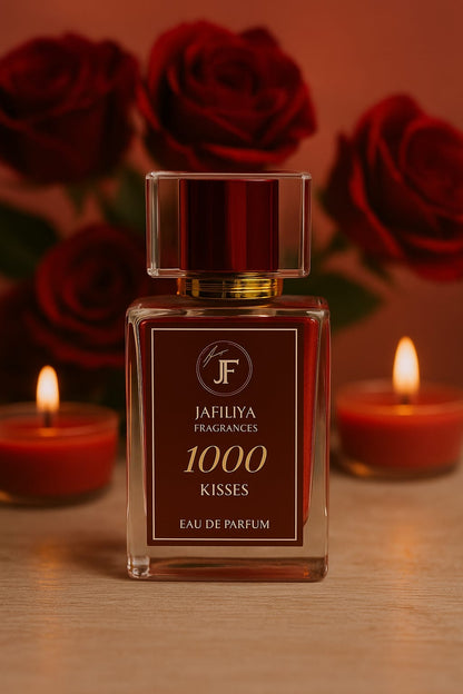 1000 Kisses Perfume – Romantic Feminine Fragrance – Perfect Gift for Her | Jafiliya Fragrances