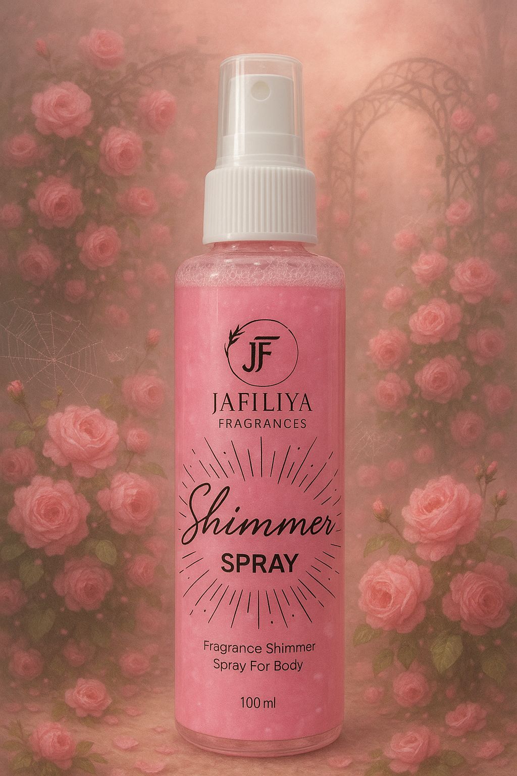 Fragrance Pink Shimmer Spray for Body