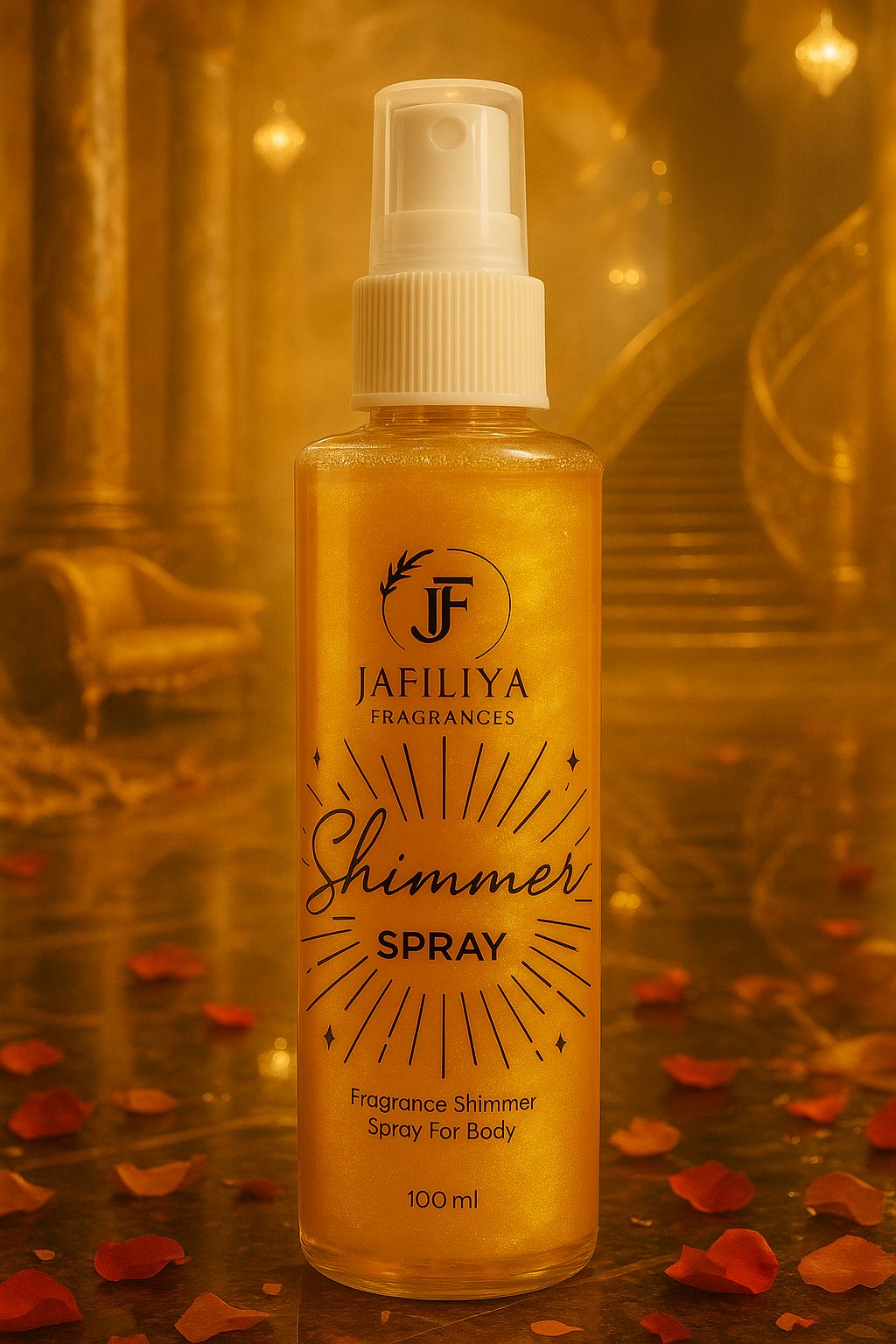 Fragrance Shimmer Mist Golden Bronge For Body
