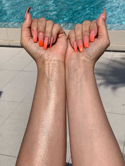 Fragrance Pink Shimmer Spray for Body